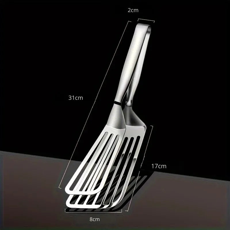 Espátula Inox Multifuncional para Servir e Virar