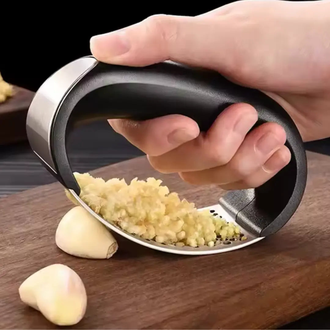 Amassador de Alho Inox Ergonômico Manual