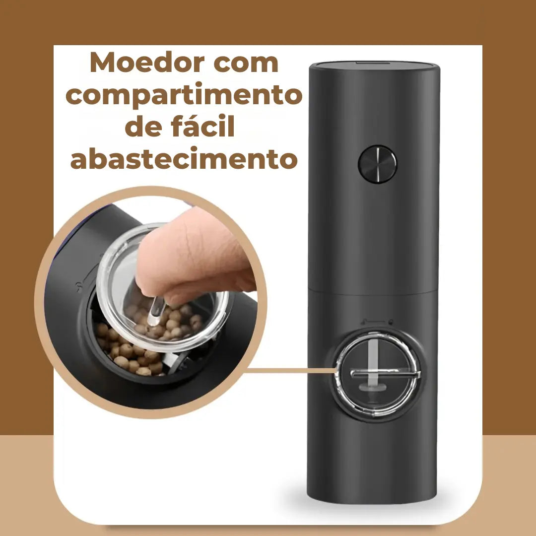 Moedor De Temperos Elétrico Max Precision™ ( PROMOÇÃO COMPRE 1 LEVE 2 )