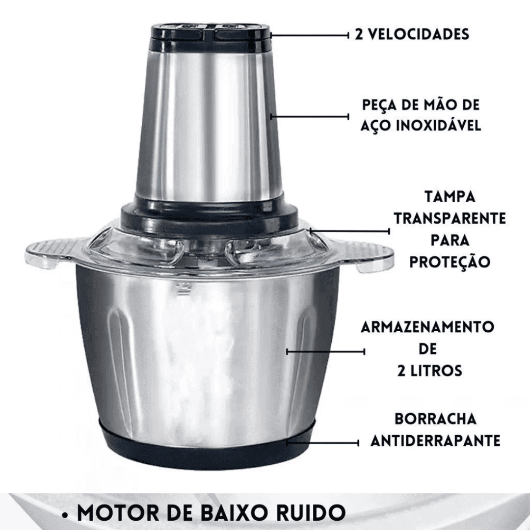 Triturador 5000 Inox | Praticidade Total