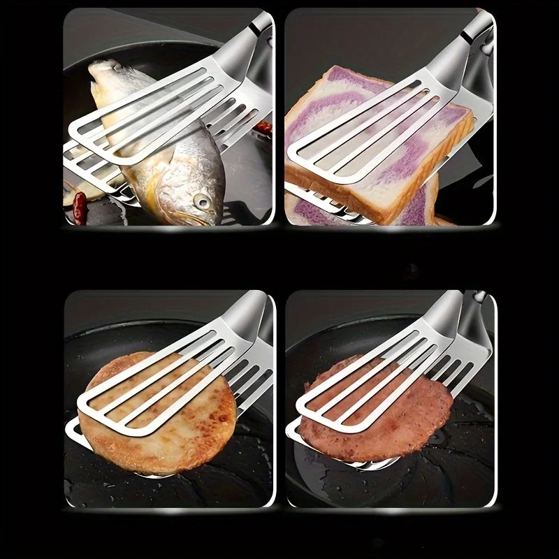 Espátula Inox Multifuncional para Servir e Virar