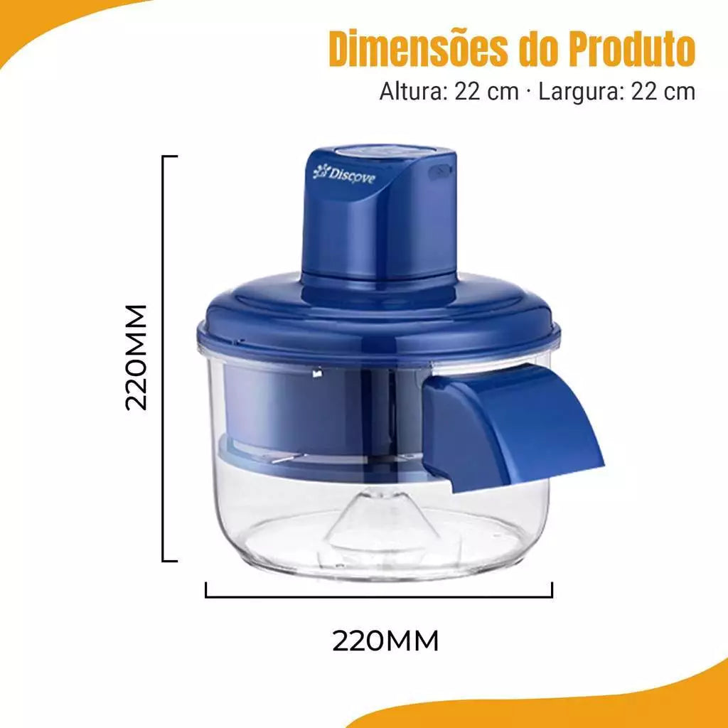Descascador Elétrico de Alho e Frutas