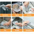 Toalhas de aço inoxidável - Kit Promocionais